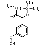 CAS#: 55590-93-7, Methyl (3-Methoxyphenyl)[(Trimethylsilyl)Oxy]Acetate