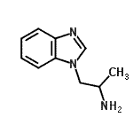 CAS 登录号：55661-35-3， 1-(1H-苯并咪唑-1-基)-2-丙胺