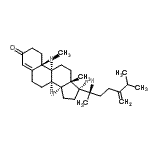 CAS 登录号：55688-44-3， (8R,9S,10R,13R,14S,17R)-17-[(1S)-1,5-二甲基-4-亚甲基-己基]-10,13-二甲基-1,2,6,7,8,9,11,12,14,15,16,17-十二氢环戊烯并[a]菲-3-酮