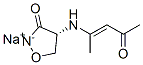 CAS#: 55694-87-6, (R)-4-[(1-Methyl-3-Oxobut-1-Enyl)Amino]Isoxazolidin-3-One, Monosodium Salt
