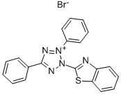 CAS 登录号：55699-64-4， 2-(2-苯并噻唑基)-3,5-二苯基四唑鎓溴化物