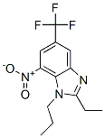 CAS#: 55702-44-8, 2-Ethyl-7-Nitro-1-Propyl-5-(Trifluoromethyl)-1H-Benzimidazole