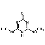 CAS#: 55702-52-8, 4,6-Bis(Methylamino)-1,3,5-Triazin-2(5H)-One