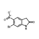 CAS 登录号：557093-47-7， 6-溴-5-硝基-1,3-二氢-2H-吲哚-2-酮