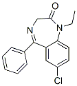 CAS#: 5571-65-3, N-Ethylnordiazepam