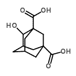 CAS 登录号：55724-16-8， 4-羟基-1,3-金刚烷二甲酸