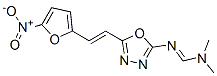 CAS#: 55738-54-0, trans-2-((Dimethylamino)Methylimino)-5-(2-(5-Nitro-2-Furyl)Vinyl)-1,3,4- Oxadiazole)