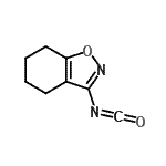 CAS 登录号：55809-61-5， 3-异氰酸-4,5,6,7-四氢-1,2-苯并恶唑
