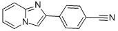 CAS 登录号：55843-91-9， 4-咪唑并[1,2-a]吡啶-2-基-苯甲腈