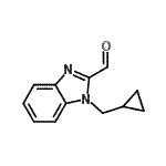 CAS 登录号：558446-33-6， 1-(环丙基甲基)-1H-苯并咪唑-2-甲醛