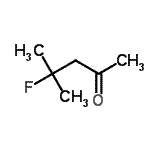 CAS 登录号：55852-04-5， 4-氟-4-甲基-2-戊酮