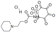 CAS#: 55948-94-2, [4-(Octyloxy)Phenyl]-Carbamicacid 2-(1-Piperidinyl)Ethyl Ester Monohydrochloride