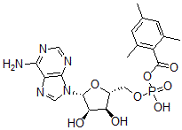 CAS 登录号:56004-30-9, 2,4,6-三甲基苯甲酰-腺苷单磷酸酯