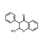 CAS 登录号：56022-25-4， 2-羟基-3-苯基-2,3-二氢-4H-苯并吡喃-4-酮