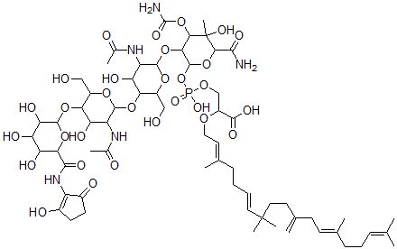 CAS 登录号：56092-18-3， 磷脂霉素