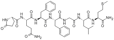 CAS#: 56104-22-4, Pyr-Gln-Phe-Phe-Gly-Leu-Met-NH2