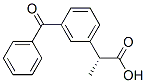 CAS 登录号：56105-81-8， (2R)-2-(3-苯甲酰基苯基)丙酸