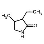 CAS 登录号：561052-27-5， 3-乙基-4-甲基-2-吡咯烷酮