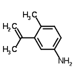 CAS 登录号：561064-35-5， 3-异丙烯基-4-甲基苯胺