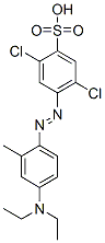 CAS#: 56125-08-7, 2,5-Dichloro-4-[[4-(Diethylamino)-o-Tolyl]Azo]Benzenesulphonic Acid