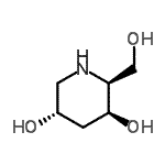 CAS 登录号：561285-40-3， (2S,3S,5S)-2-(羟基甲基)-3,5-哌啶二醇