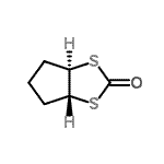CAS 登录号：56155-87-4， (3aR,6aR)-四氢-3aH-环戊二烯并[d][1,3]二硫醇-2-酮