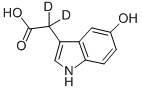 CAS#: 56209-31-5, 5-Hydroxyindole-3-Acetic-2,2-D2 Acid