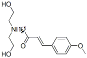 CAS#: 56265-46-4, 4-Methoxycinnamic Acid, Compound With 2,2'-Iminodiethanol (1:1)