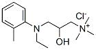 CAS#: 56280-59-2, [3-[Ethyl(o-Tolyl)Amino]-2-Hydroxypropyl]Trimethylammonium Chloride