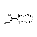 CAS 登录号：56313-91-8， N-羟基-1,3-苯并噻唑-2-甲醛肟氯化物