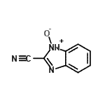 CAS 登录号：56313-94-1， 1H-苯并咪唑-2-甲腈1-氧化物