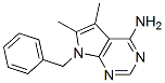 CAS#: 56344-53-7, 7-Benzyl-5,6-Dimethyl-7H-Pyrrolo[2,3-d]Pyrimidin-4-Amine