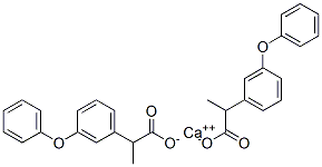 CAS 登录号:56367-29-4, 2-(3-苯氧基苯基)丙酸钙