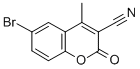 CAS 登录号：56394-22-0， 6-溴-3-氰基-4-甲基香豆素