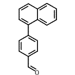CAS 登录号：56432-18-9， 4-(1-萘基)苯甲醛