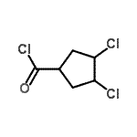 CAS#: 56447-17-7, 3,4-Dichlorocyclopentanecarbonyl Chloride