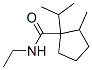 CAS 登录号:56471-14-8, N-乙基-2-甲基-1-(1-甲基乙基)环戊烷甲酰胺