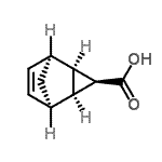 CAS 登录号：56499-26-4， (1R,2S,3R,4R,5S)-三环[3.2.1.0<sup>2,4</sup>]辛-6-烯-3-羧酸