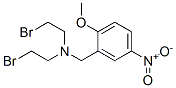 CAS#: 56537-95-2, 2-Bromo-N-(2-Bromoethyl)-N-[(2-Methoxy-5-Nitrophenyl)Methyl]Ethanamine