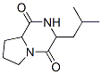 CAS 登录号：5654-86-4， 3S-反式)-六氢-3-异丁基吡咯并(1,2-a)吡嗪-1,4-二酮