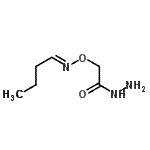 CAS 登录号：56562-36-8， 2-{[(E)-丁亚基氨基]氧基}乙酰肼
