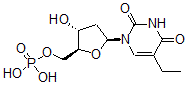 CAS 登录号:56576-83-1, 2'-脱氧-5-乙基-5'-尿甙酸