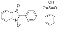 CAS 登录号:56583-49-4, 2-(2-吡啶基)-(3H)-吲哚-3-酮-1-氧化物 4-甲基苯磺酸盐