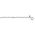 CAS 登录号：56600-11-4， (13E)-1-(1-吡咯烷基)-13-二十二碳烯-1-酮
