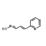 CAS#: 56604-77-4, (1E,2E)-N-Hydroxy-3-(4-Pyrimidinyl)-2-Propen-1-Imine