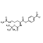 CAS 登录号：56612-88-5， 4-硝基苯基N<sup>5</sup>-氨基甲酰-N<sup>2</sup>-{[(2-甲基-2-丙基)氧基]羰基}-L-鸟氨酰i噻吩基n酸酯