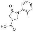 CAS 登录号:56617-44-8, 5-氧代-1-邻甲苯基-吡咯烷-3-羧酸