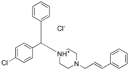 CAS#: 56620-35-0, 4-Cinnamyl-1-[(4-Chlorophenyl)Benzyl]Piperazinium Chloride
