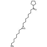 CAS 登录号：56630-37-6， 8-(3-辛基-2-环氧乙烷基)-1-(1-吡咯烷基)-1-辛酮