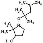 CAS 登录号：56630-75-2， N,N,2-三甲基-2-[(2,2,3-三甲基-1-吡咯烷基)氧基]-1-丙胺